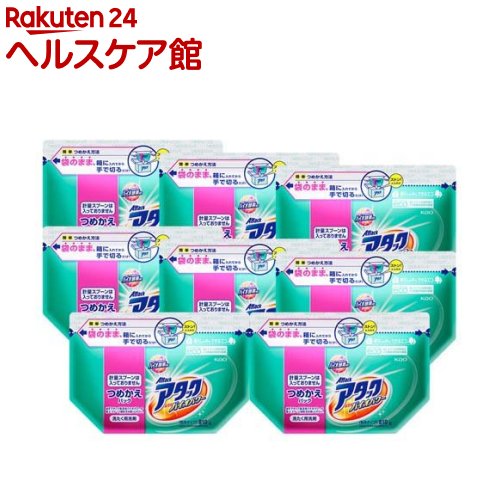 アタック 高活性バイオパワー 粉末 洗濯洗剤 詰替 梱販売用(810g 8個入)【アタック 高活性バイオEX】