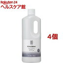 A.P.D.C. クリア キレイウォーター ノンフレグランス 詰替え用(1L*4個セット)【A.P.D.C.】