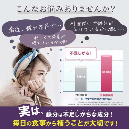 森永 1日不足分の鉄分 のむヨーグルト(125...の紹介画像2