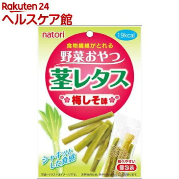 野菜おやつ 茎レタス 梅しそ味(16g)【なとり】