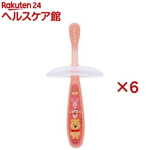 ベビー歯ブラシ くまのプーさん 9ヶ月頃から TBB2(6セット)
