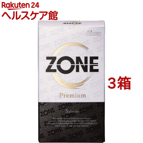 ZONE Premium(5個入 3箱セット)【ジェクス】