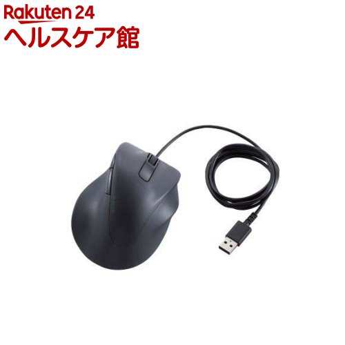 Other - エレコム マウス 有線 静音 5ボタン 右手専用 XLサイズ ブラック(1個)