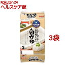 テーブルマーク 新潟県産こしひかり白がゆ(250g*2食入*3袋セット)【テーブルマーク】[パックご飯 ごはん レトルト 米 国産 レンチン]