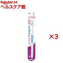 シュミテクト やさしく歯周ケアハブラシ 極細シルキー毛 薄型コンパクト ふつう(3本セット)【シュミテクト】