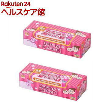 おむつが臭わない袋BOS ベビーSS(専用化粧箱のおまけ付き)(200枚入*2箱)【防臭袋BOS】