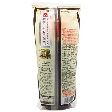 みっちゃんお好みソース 「お好み焼みっちゃん総本店」(300g)