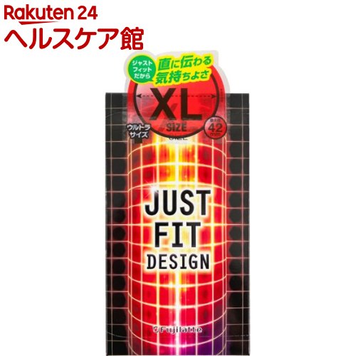 コンドーム ジャストフィットXL スーパーラージ(12コ入)【ジャストフィット】[避妊具]