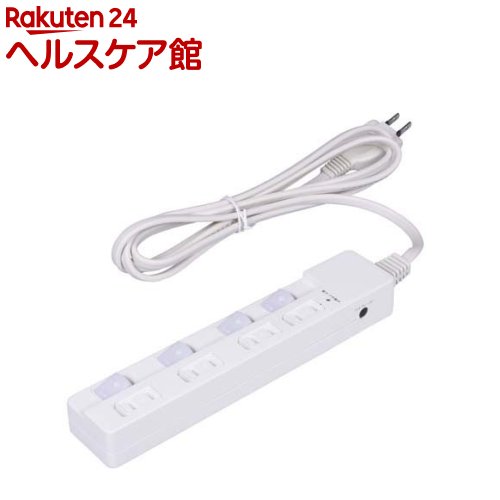 Digio2 OAタップ 安全機能搭載スイッチ付 4個口 2m TAP-047-20W(1個)【Digio2】