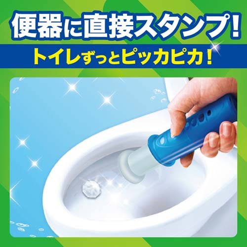 スクラビングバブル トイレスタンプ 漂白 ホワイティーシトラスの香り 付け替え(38g*4本入)【spts6】【スクラビングバブル】[トイレ洗剤 トイレ掃除 まとめ買い 除菌 詰め替え]