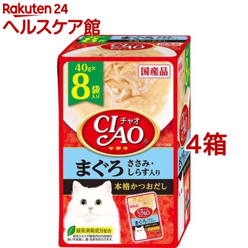 CIAO�ѥ��� �ޤ��� �����ߡ����餹����(40g*8����*4Ȣ���å�)�ڥ��㥪���꡼��(CIAO)��