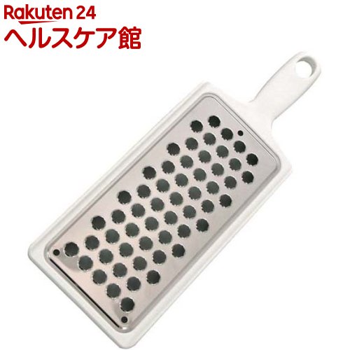 お店TOP＞ホーム＆キッチン＞調理器具＞スライサー・おろし器・チョッパー＞おろし器・グレーター＞下村企販 包丁屋さんのステンレスおろし 42184 (1個)【下村企販 包丁屋さんのステンレスおろし 42184の商品詳細】●ステンレス板の目立てで、大根やにんじんがスムーズにおろせる●おろし部は丈夫で衛生的なステンレス製●シンプルで単機能だけど、お手入れもしやすい優れもの【規格概要】サイズ(約)：幅8.9*全長25.7*高さ1.2cm本体重量(約)：63g材質：金属部：ステンレス鋼、樹脂部：ポリプロピレン(耐熱110度)【原産国】日本【発売元、製造元、輸入元又は販売元】下村企販リニューアルに伴い、パッケージ・内容等予告なく変更する場合がございます。予めご了承ください。下村企販959-1276 新潟県燕市小池4803-40256-64-5588広告文責：楽天グループ株式会社電話：050-5577-5042[キッチン用品]