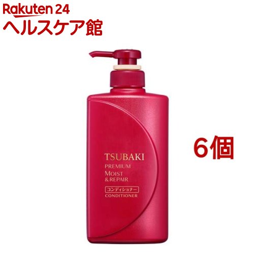 ツバキ(TSUBAKI) プレミアムモイスト＆リペア(ヘアコンディショナー)(490ml*6個セット)【ツバキシリーズ】