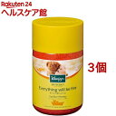 クナイプ バスソルト バニラ＆ハニーの香り ボトル(850g 3個セット)【クナイプ(KNEIPP)】