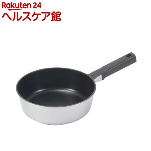 chiiino (チーノ) ふっ素 ダイキャスト IH対応 深型フライパン 22cm HB-6564(1個)
