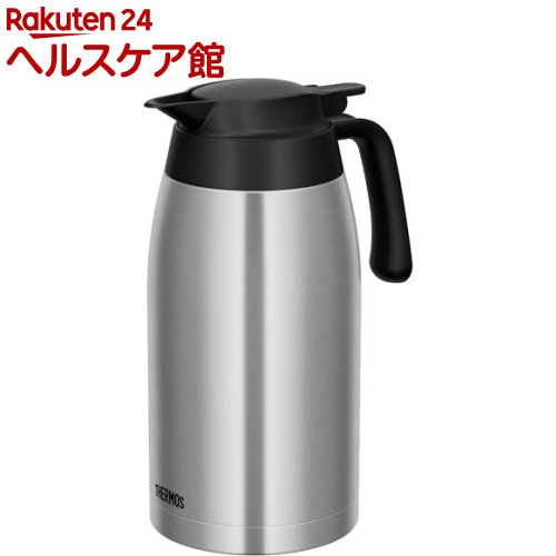 サーモス ステンレスポット 2L ステンレスブラック TTB-2000 SBK(1個)【サーモス(THERMOS)】