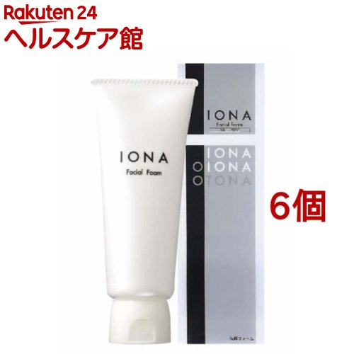 IONA - イオナ フェイシャルフォーム(100g*6個セット)【イオナ】[もっちり泡 くすみを落としてなめらか素肌]