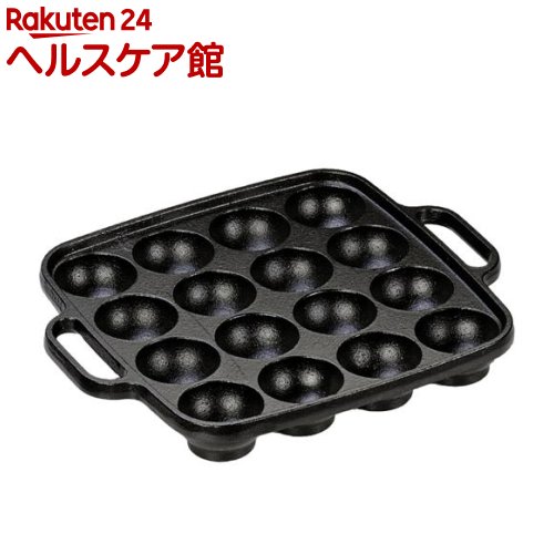 IH対応 鉄鋳物たこ焼き器 16穴 3966(1コ入)【イシガキ(Ishigaki)】