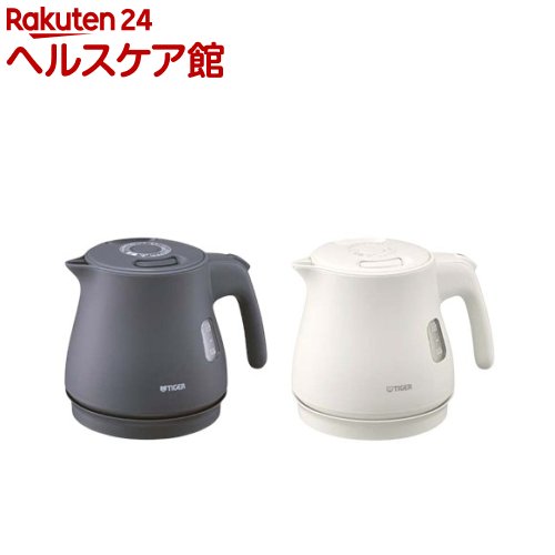 タイガー魔法瓶 QUICK＆SAFE+ 蒸気レス電気ケトル PCV-A060(1台)