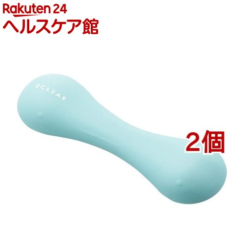 エレコム ダンベル スリムタイプ 1.0kg 筋トレ 1個入り ライトブルー HCF-DBS10BUL(2個セット)【エレコ..