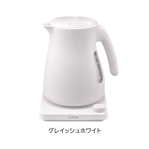 タイガー魔法瓶 QUICK＆SAFE+ 蒸気レス電気ケトル 温度調節機能つき PTV-A120(1台)