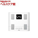 タニタ 体重/体組成計 見やすい ホワイト BC-332-WH(1台)...(4)