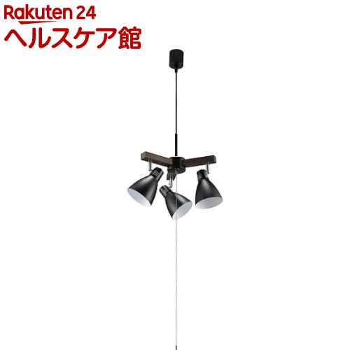 3灯ペンダントライト 電球別売 ブラック LT-YN30AW-K(1台)【OHM】 3灯ペンダントライト 電球別売 ブラック LT-YN30AW-K(1台)【OHM】