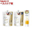 ダヴ ダメージケア 詰替ペア+トリートメント(1セット)【ダ...