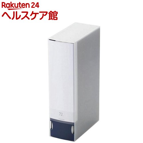 �G���R�� BLu-ray DVD CD�p�f�B�X�N�t�@�C�� 72�����[ CCD-FB72BU(1�R��) �G���R��(ELECOM) 