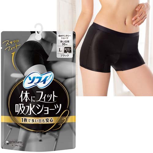 ソフィ 体にフィット吸水ショーツ L(1枚)【ソフィ　ショーツ】