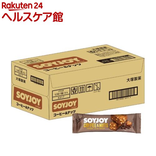 SOYJOY(ソイジョイ) コーヒー＆ナッツ(30g*48本入)【SOYJOY(ソイジョイ)】