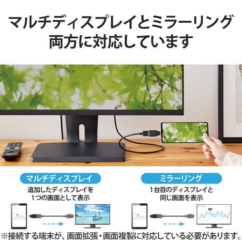エレコム 変換アダプタ USB Type C to HDMI 4K 30Hz ブラック(1個)【エレコム(ELECOM)】