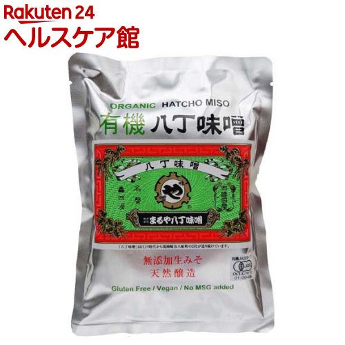 まるや八丁味噌 有機八丁味噌(400g)【spts4】【more20】【slide_2】[☆有機JAS認定☆有機栽培丸大豆使用]