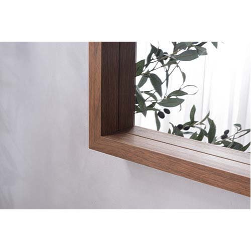 東谷 ミラー L ブラウン MU-034WAL(1個)