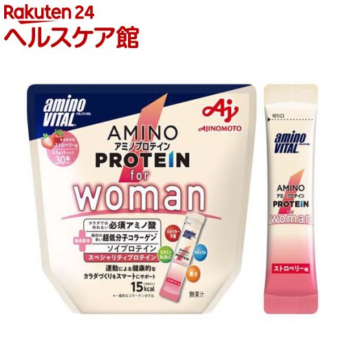 ߥΥХ ߥΥץƥ for Woman ȥ٥꡼̣(3.8g*30)ڥߥΥХ(AMINO VITAL)[ץƥ ץƥ ߥλ]