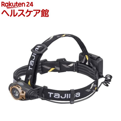 タジマ LEDヘッドライトF351D ゴールド LE-F351D-G(1個)【タジマ】