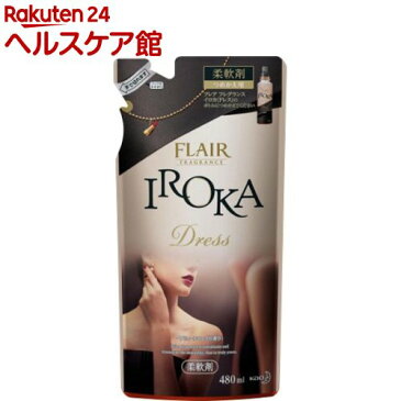 【訳あり】【アウトレット】フレア フレグランス IROKA(イロカ) ドレス アリュールローズの香り つめかえ用(480mL)【フレア フレグランス】