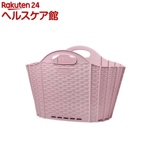お店TOP＞日用品＞洗濯用品＞洗濯グッズ＞洗濯用小物その他＞折りたためるランドリーバスケット 20L ピンク ＃120673 (1個)【折りたためるランドリーバスケット 20L ピンク ＃120673の商品詳細】●収納しやすく、持ち運びに便利な取っ手付き。●パタンとたためてスキマに収納。●容量約20L。●マルチに使えるバスケット。●アウトドアやショッピングにも。【規格概要】使用時のサイズ：約50*26*33cm収納時のサイズ：約60*2.5*34cm材質：ポリプロピレン【原産国】イスラエル【発売元、製造元、輸入元又は販売元】清水産業リニューアルに伴い、パッケージ・内容等予告なく変更する場合がございます。予めご了承ください。清水産業567-0865 大阪府茨木市横江1-2-30072-637-3331広告文責：楽天グループ株式会社電話：050-5577-5042[洗濯用品]