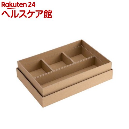 紙製トレー リトレイ A5 クラフト RTY-A5-KR(1個)