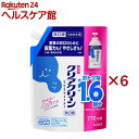 クリアクリーンマウスウォッシュ ソフトミントの香味 つめかえ用(770ml×6セット)【クリアクリーン】