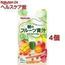 ヤクルト 朝のフルーツ青汁(7g*15袋入*4コセット)【元気な畑】