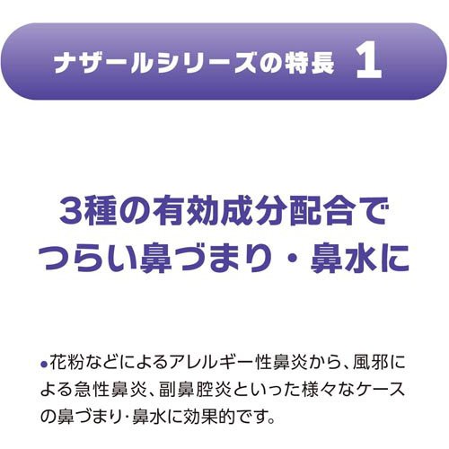 【第2類医薬品】ナザール「スプレー」(15ml(セルフメディケーション税制対象))【ナザール】[抗ヒスタミン成分配合 スクイーズタイプ] kenkocom-11792703 楽天24 ヘルスケア館 サンプル画像2