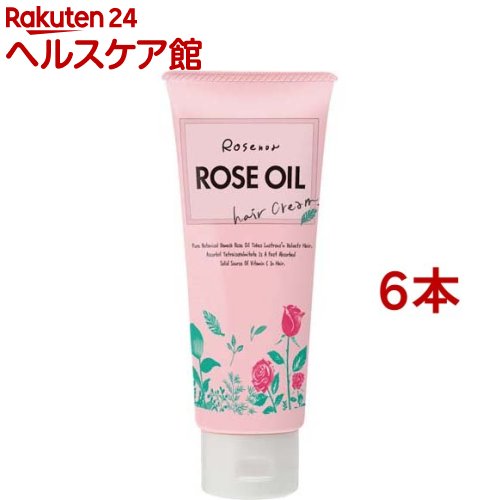 Rakuten - ロゼノア ローズオイル ヘアクリーム(150g*6本セット)【ロゼノア】