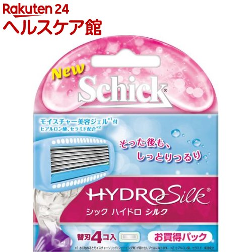 シック ハイドロ シルク 替刃(4コ入)【シック】