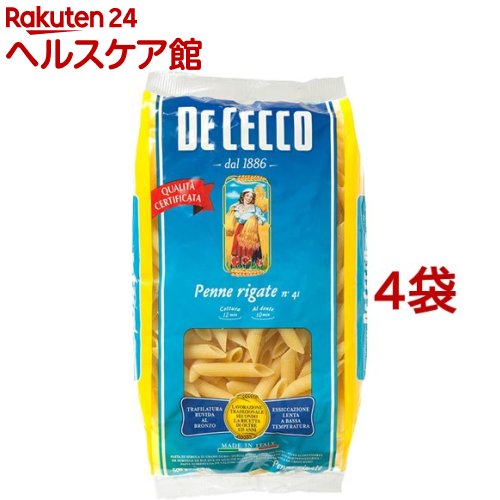 ディチェコ No.41 ペンネ・リガーテ(500g*4袋セット)【ディチェコ(DE CECCO)】のサムネイル