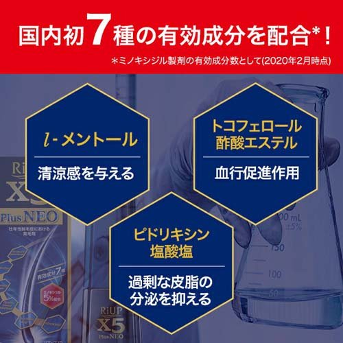 【第1類医薬品】リアップX5 プラスネオ(60ml)【リアップ】