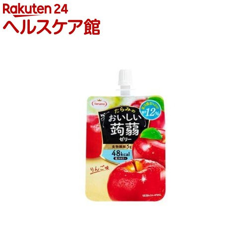 たらみ おいしい蒟蒻ゼリー りんご味(150g*6コ入)【たらみ】