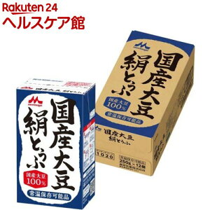 森永乳業 国産大豆絹とうふ(250g*12個入)【森永乳業】