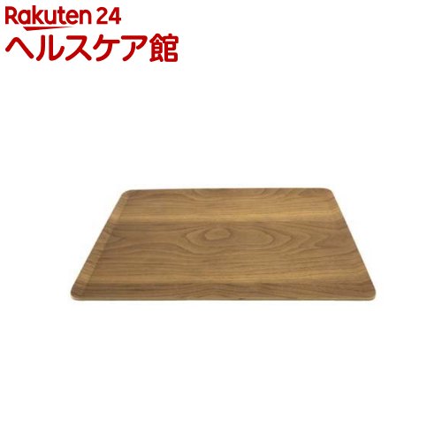 アサヒ興洋 トレイ 木製 ノンスリップ L 40*30cm ブラウン NC22-08(1個)【アサヒ興洋】