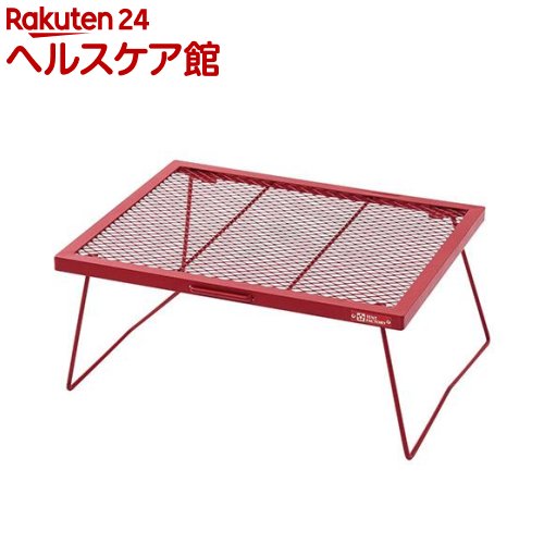 テントファクトリー スチールワークス FDテーブル 600 RED(1コ入)【テントファクトリー】